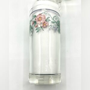 4 Vintage Floral Kensington Tumblers, 1980s. Mervyn’s